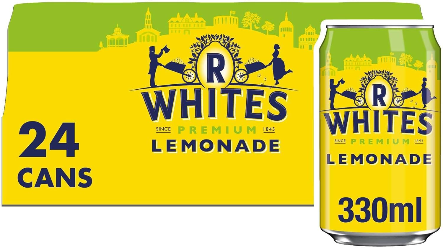 R Whites Lemonade 330ml (Pack of 24)