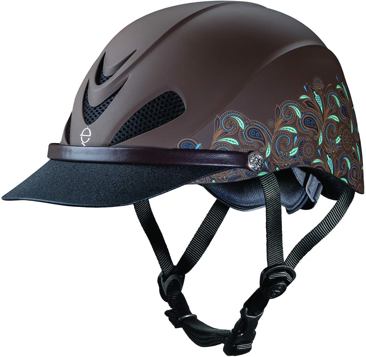 Troxel Dakota Trail Horse Riding Helmet, Low-Profile Light Adjustable Design, Safety Horseback Riding Gear