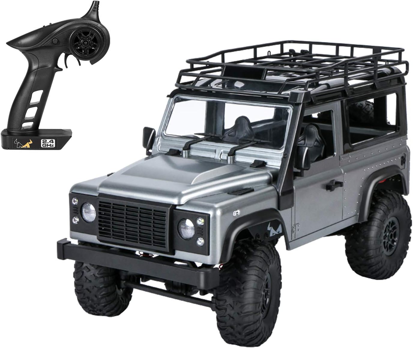 Goolsky RC Car Off-Road Truck 2.4G 1/12 4WD RTR Crawler Vehicle Models MN 99s 1 Battery