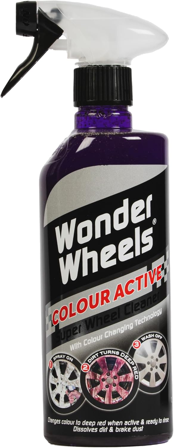 Wonder Wheels Colour Active Super Wheel Cleaner, 600ml