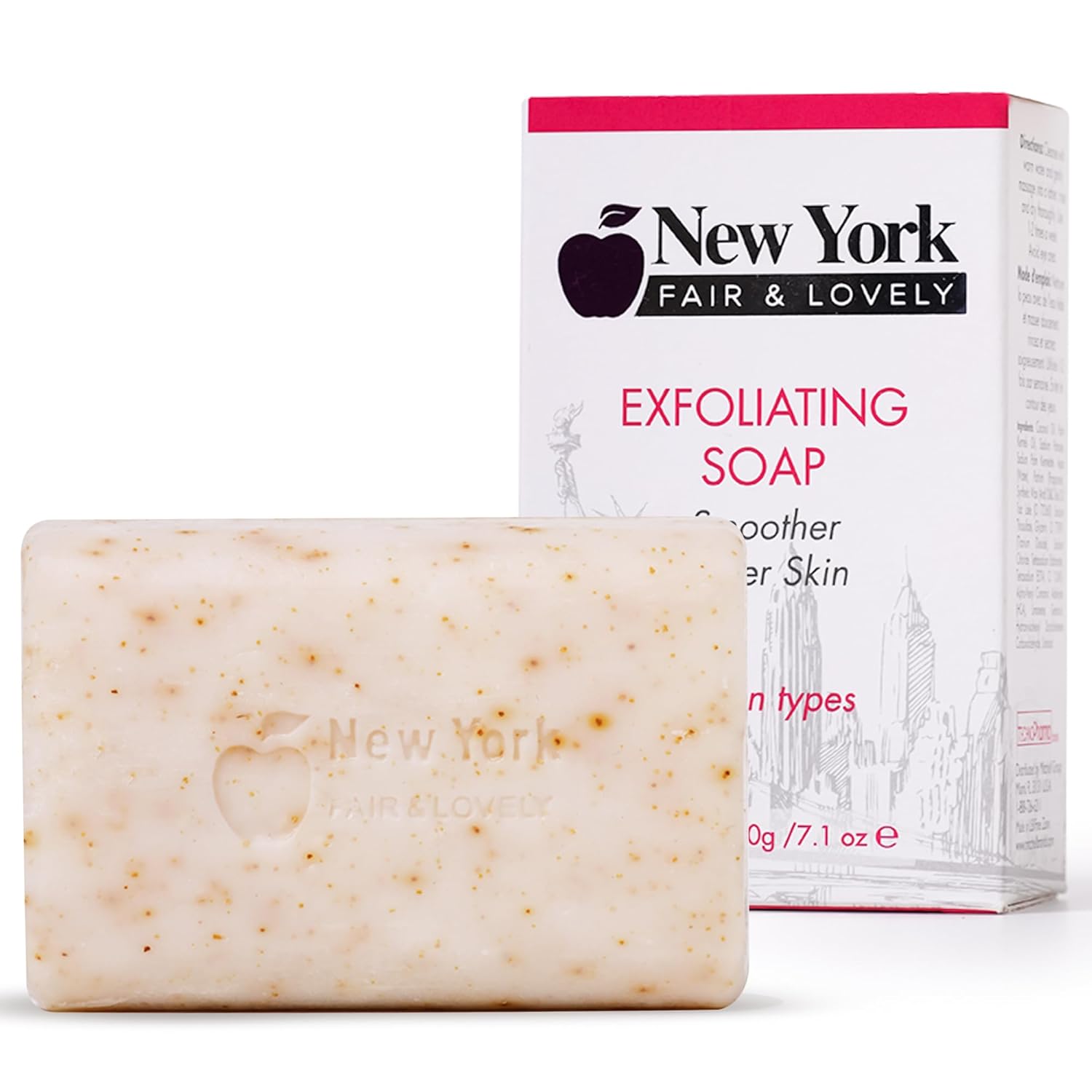 NEW YORK FAIR & LOVELY Exfolliating Soap 200g -