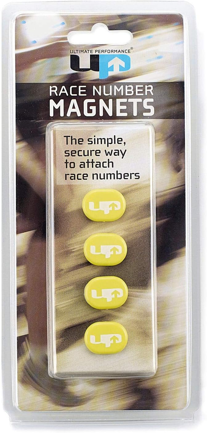 Ultimate Performance Race Number Magnets - Yellow - AW22