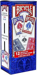 Bicycle Standard Index Playing Cards, 12 Pack