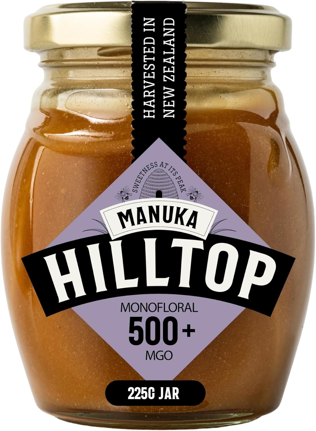 Hilltop Honey - Manuka MGO 500+ - Monofloral - New Zealand - 225g