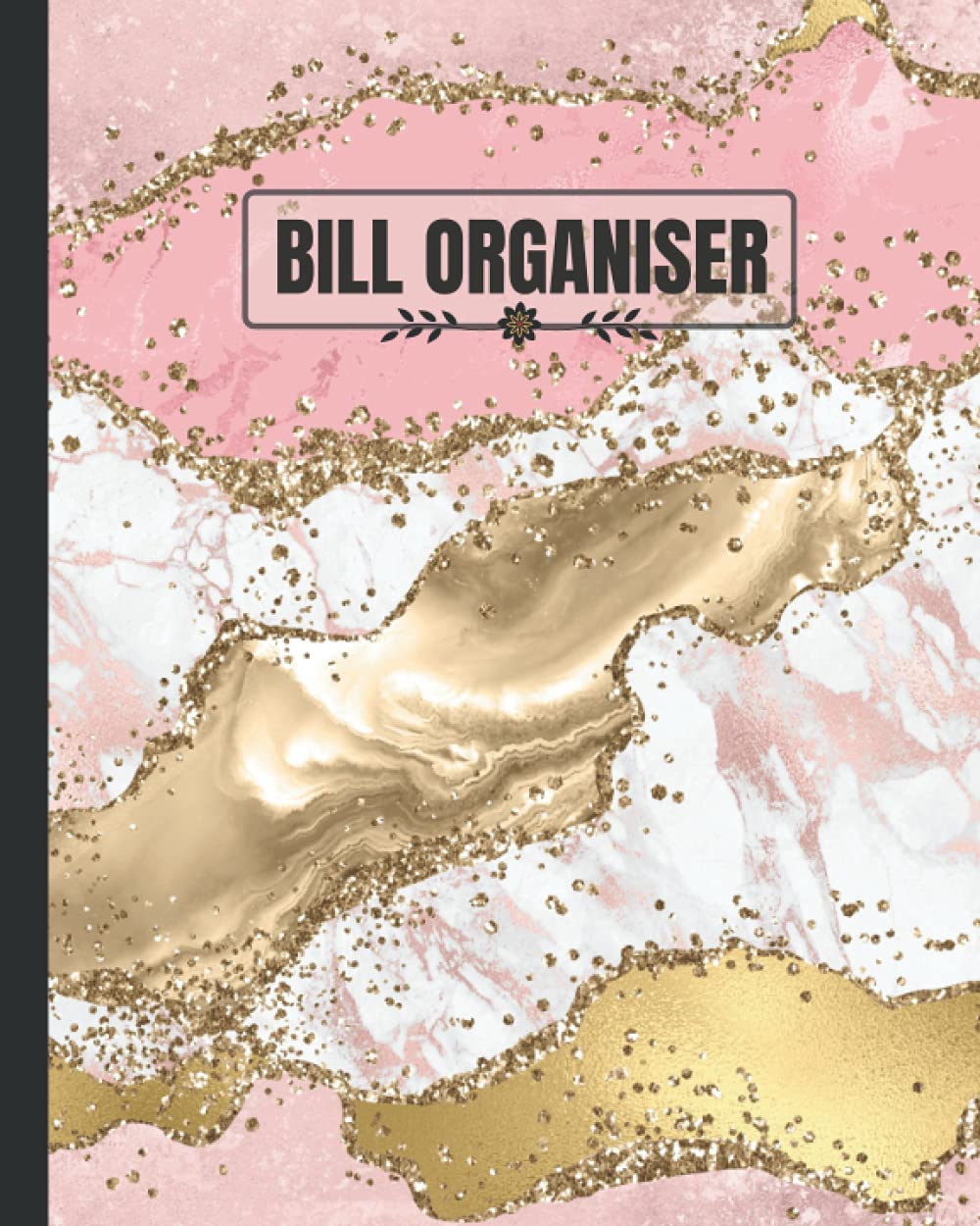 Bill Organiser: FINANCIAL ORGANISER & BUDGET BOOK. monthly bills organizer for Keep Track of Your Monthly Expenses.finance tracker.size 8 x 10 in