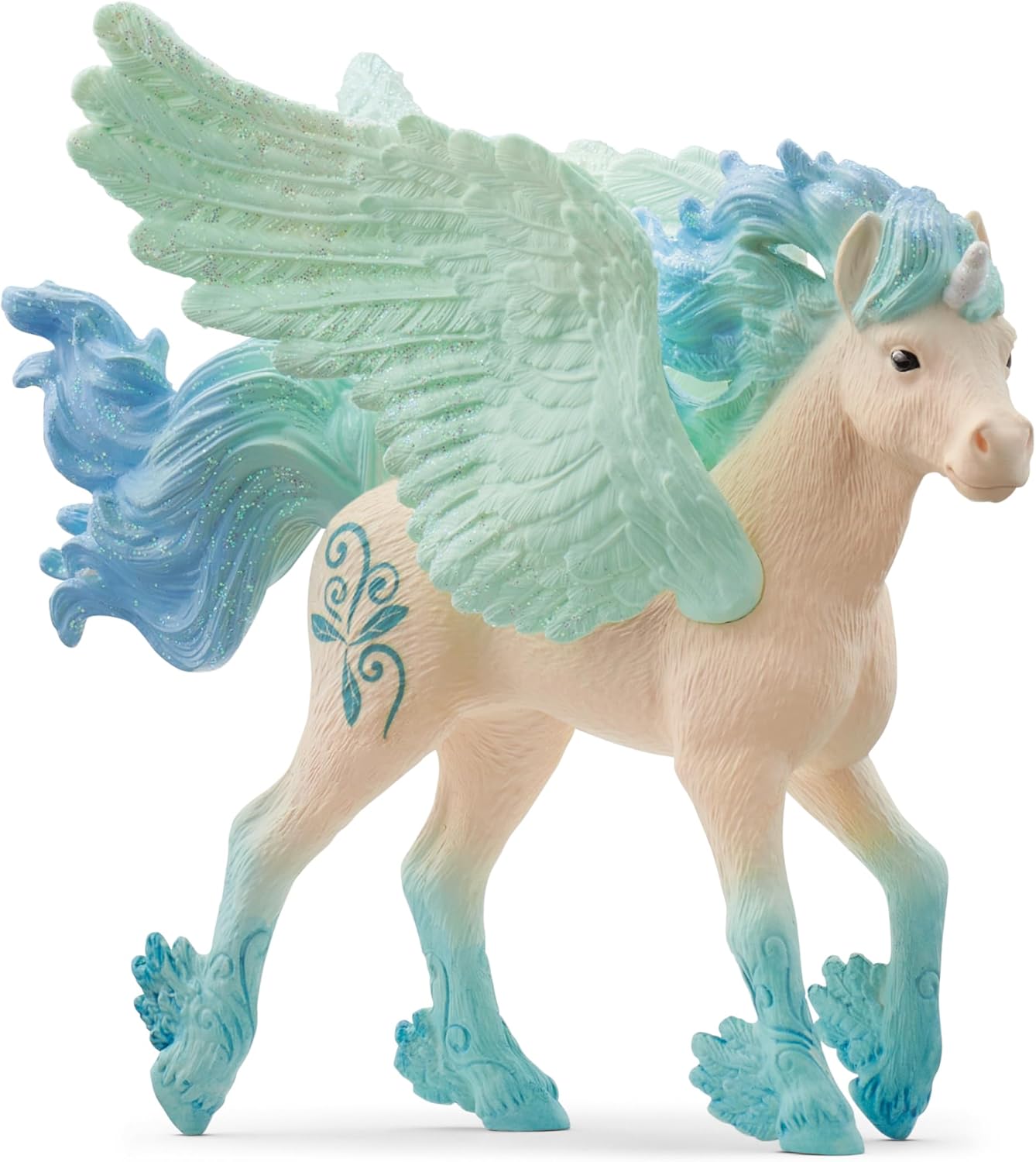 SCHLEICH 70824 Stormy Unicorn Foal, from 5 years BAYALA - Figurine, 3 x 10 x 9 cm