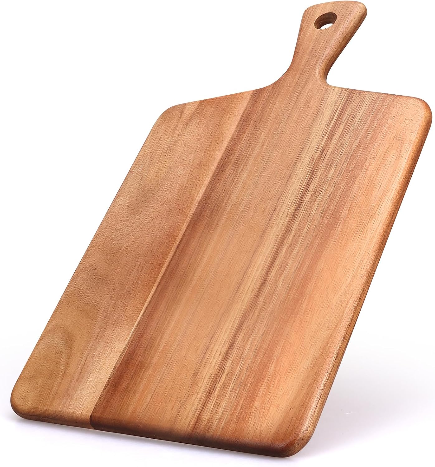 Acacia Wood Cutting Board with Handle Best Cheese for Charcuterie Board