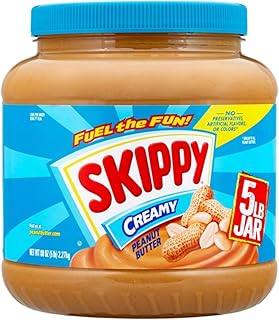 SKIPPY Creamy Peanut Butter, 5 Pound