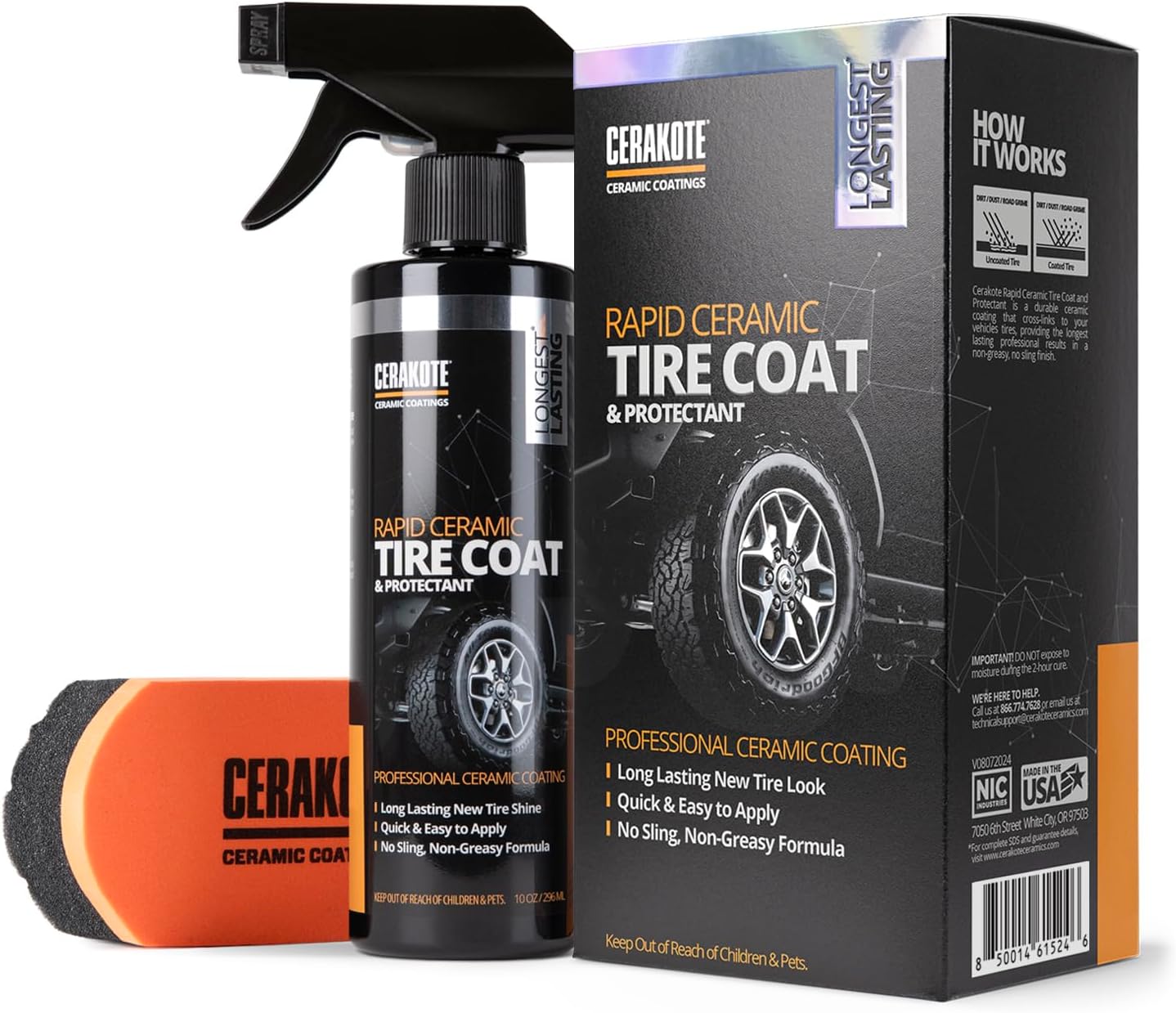 CERAKOTE® Rapid Ceramic Tire Coat, 10 oz