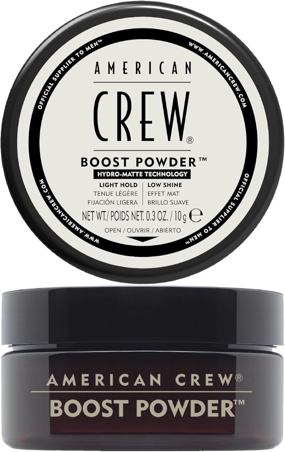 American Crew Volume Boost Hair Powder, Gifts For Men, Adds Thickness & Lift, Matte Finish, Paraben Free & Water Soluble - 10g