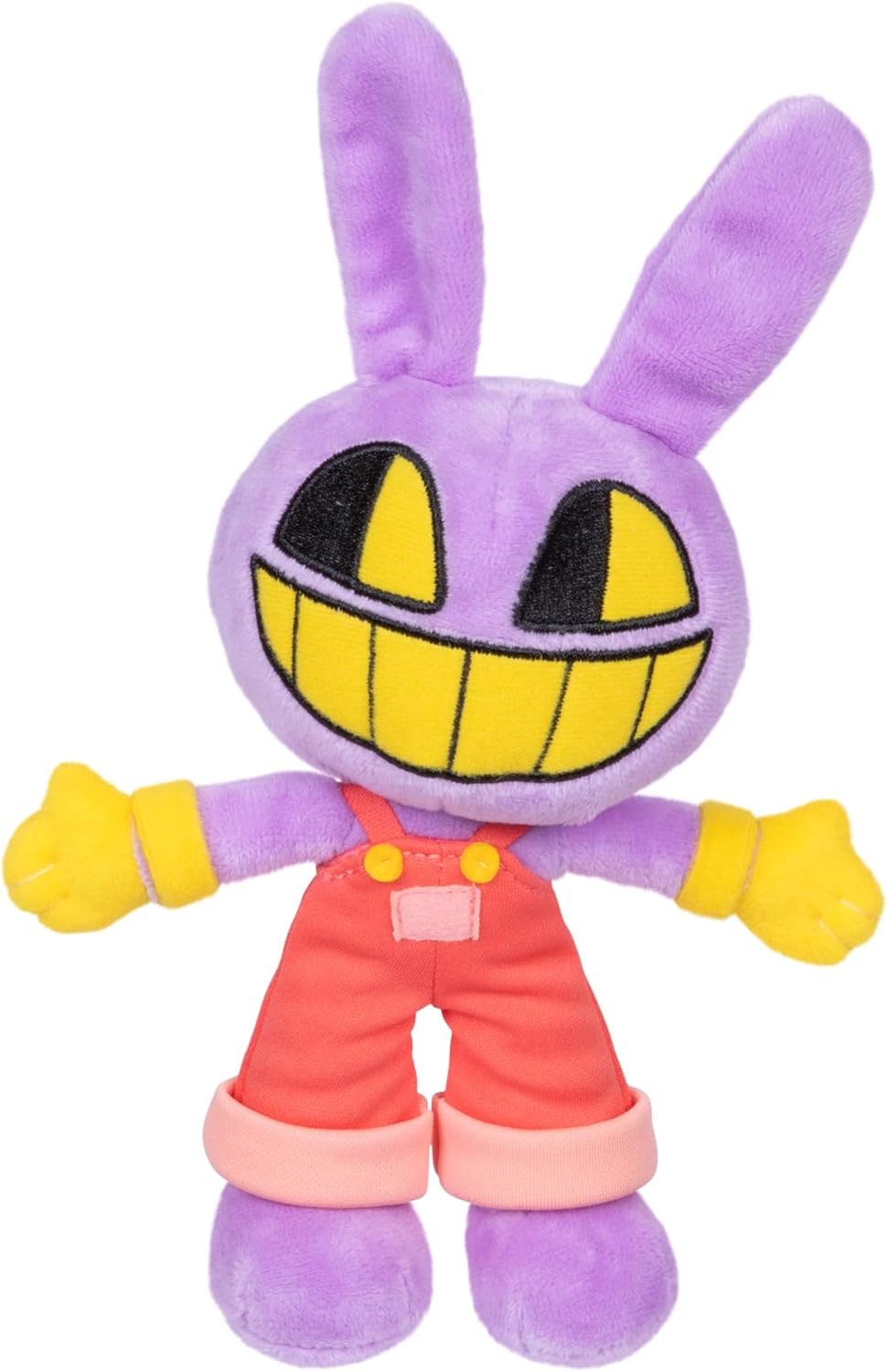 Amazing Digital Circus Deluxe Jax Plush Figure, 8"/20.3 CM Figure Made With Premium Materials Embroidery, Collect Caine, Pomni, Kinger, Jax And Ragatha