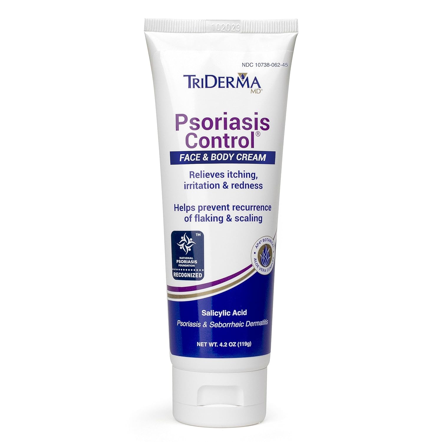 TriDerma Psoriasis Control Face and Body Cream, 4.2 Ounces