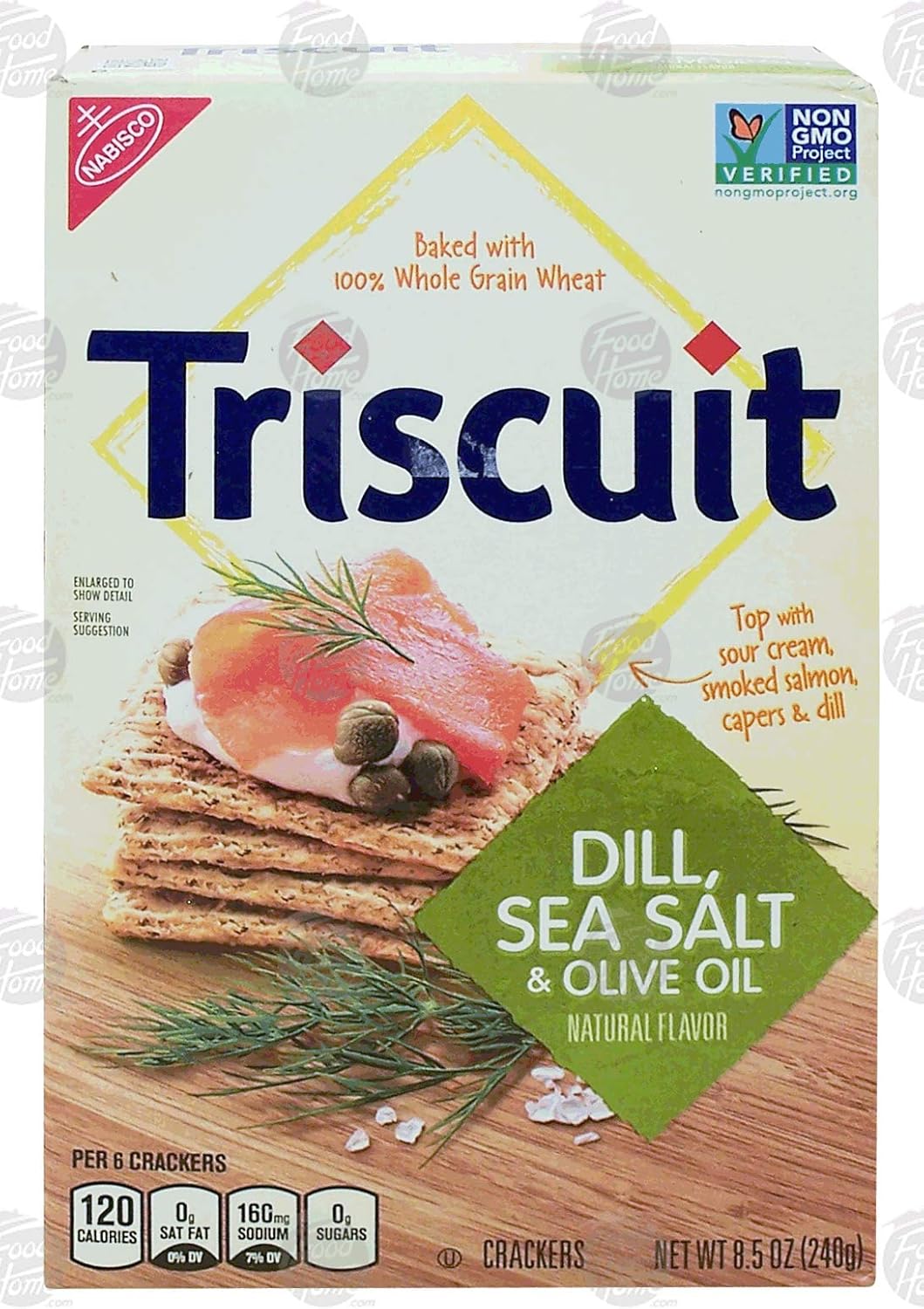 Nabisco Triscuit Dill Sea Salt & Olive Oil Crackers, 8.5 Oz.