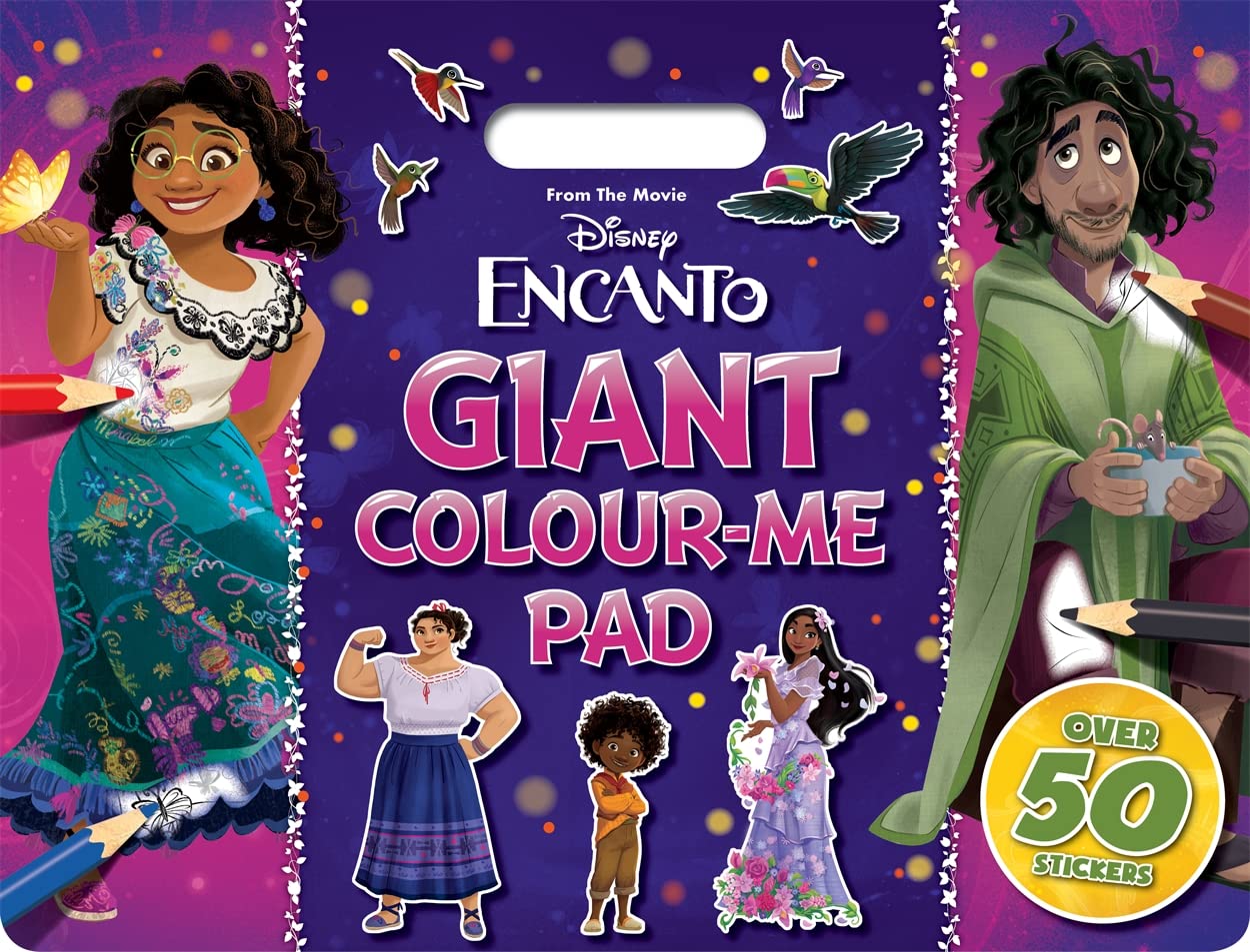 Disney Encanto: Giant Colour-Me Pad (From the Movie)