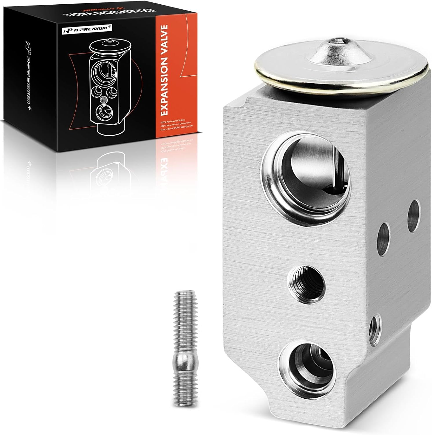 A-Premium A/C Expansion Valve Compatible with Kia Forte Forte5 2017-2018, Forte Koup 2017 & Hyundai Elantra 2017-2018, Santa Fe Sport XL 2015-2018