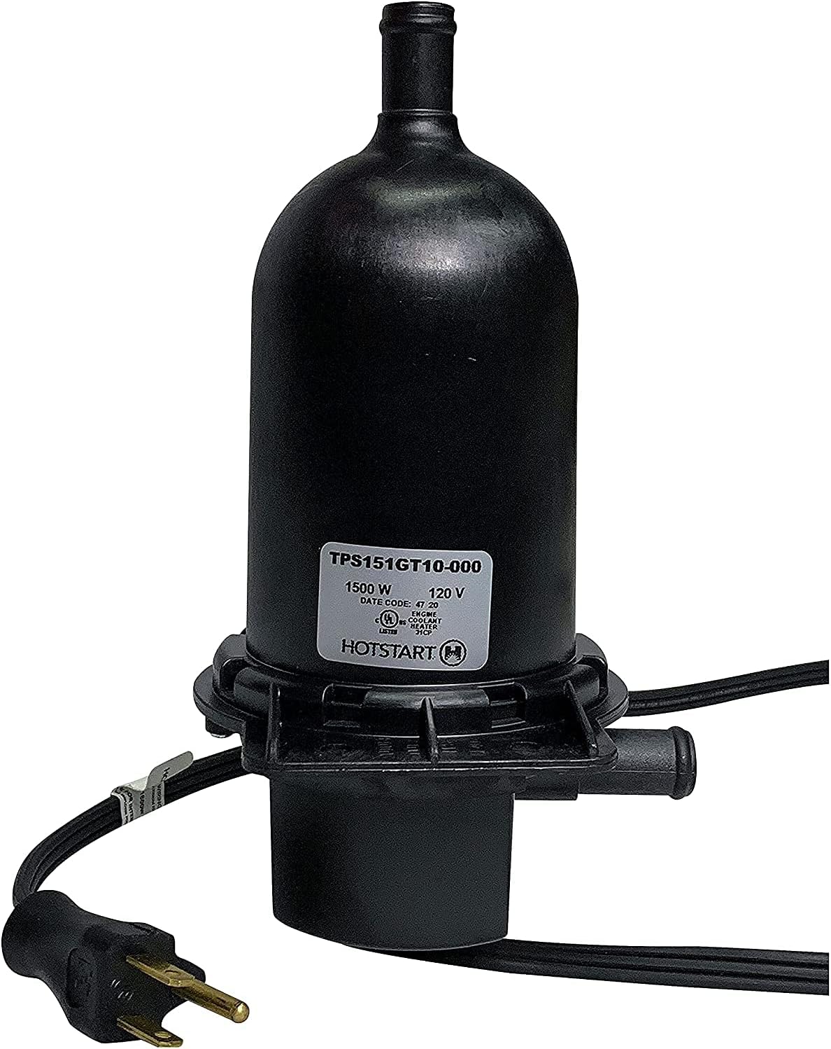 ***Original*** HOTSTART Engine Heater TPS151GT10-000 - Coolant preheater | 1500 watts 120V 12.5A | ON: 100°F (38°C) – Off 120°F (49°C) | 1 Year Warranty!