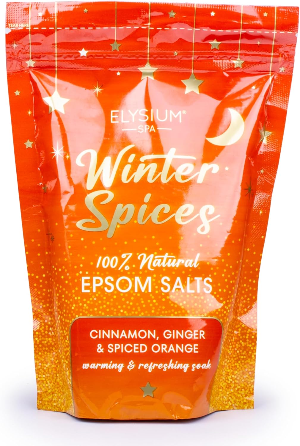 Elysium Spa Winter Spices Epsom Salts - Cinnamon, Ginger & Spiced Orange