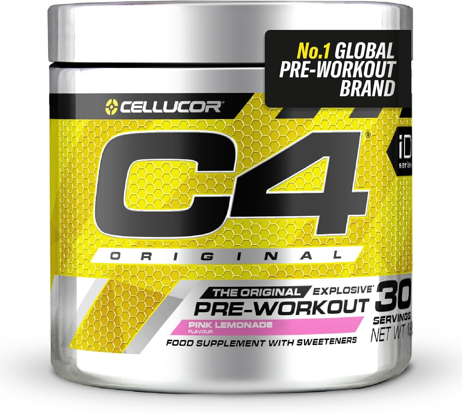 C4 Original Beta Alanine Sports Nutrition Bulk Pre Workout Powder for Men & Women | Best Pre-Workout Energy Drink Supplements | Creatine Monohydrate | Pink Lemonade | 30 Servings