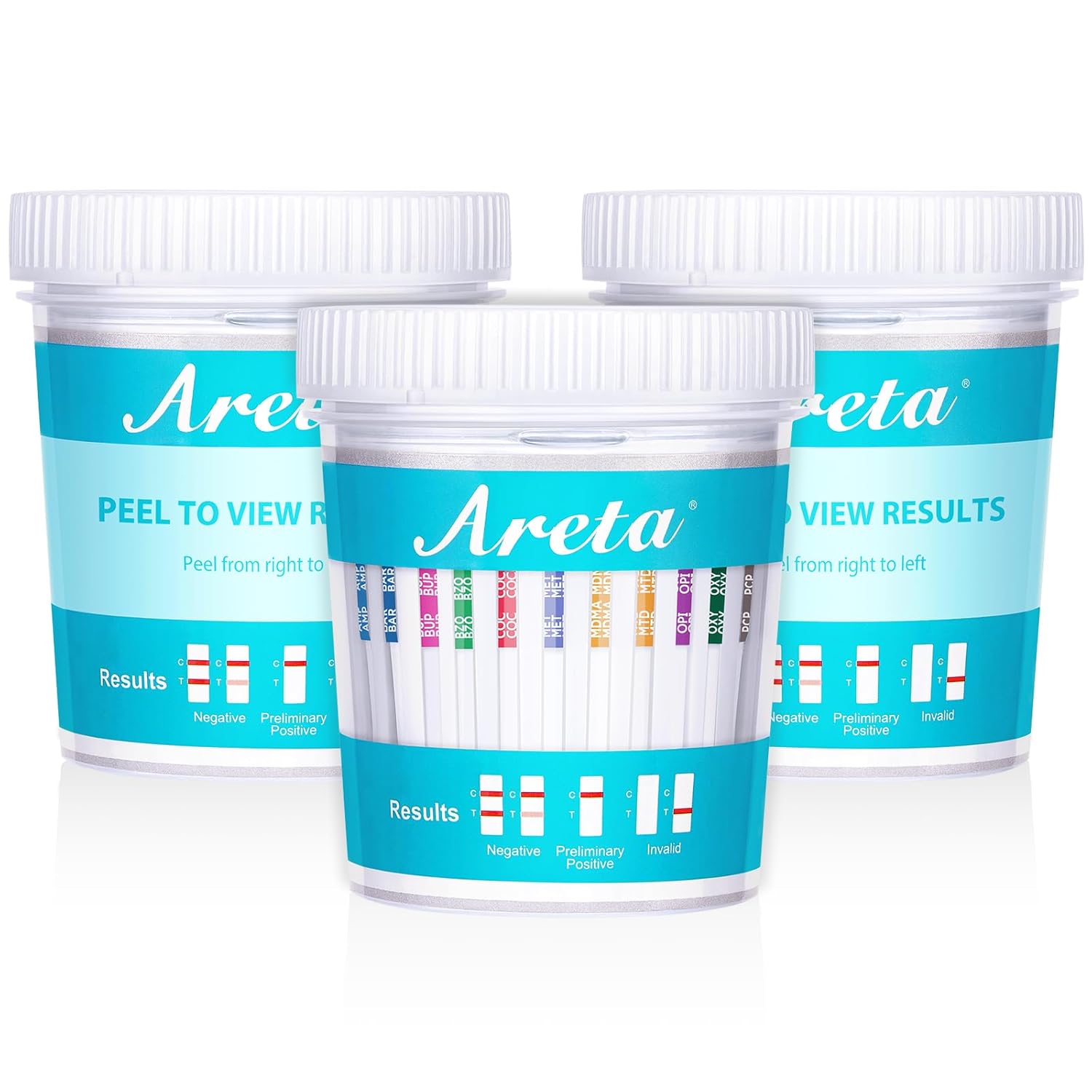 Areta 10 Pack 14 Panel Instant Urine Test Cup ACDOA-1144