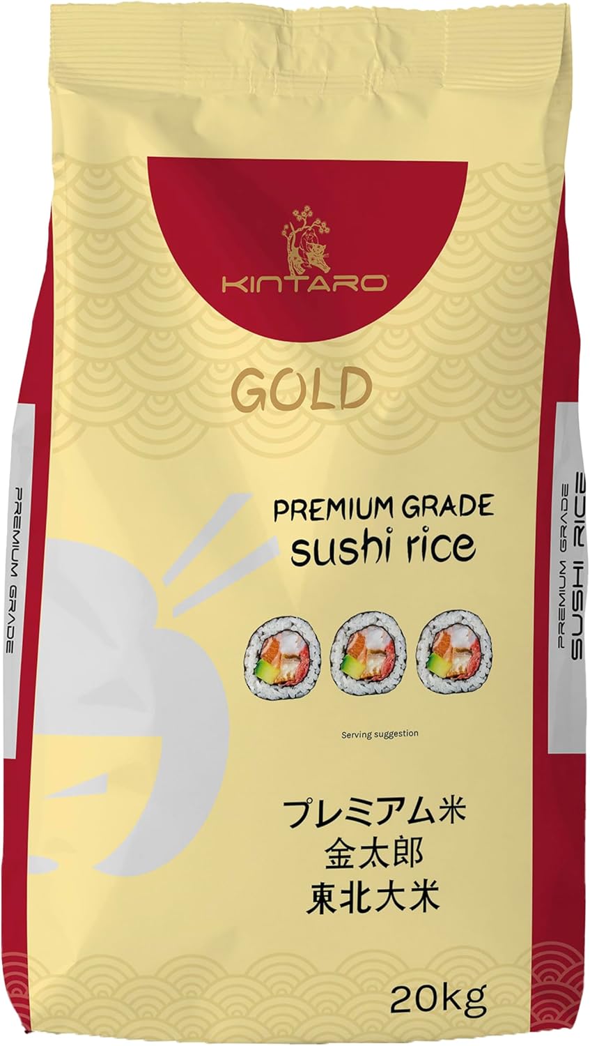 Kintaro GOLD PREMIUM GRADE SUSHI RICE 20KG