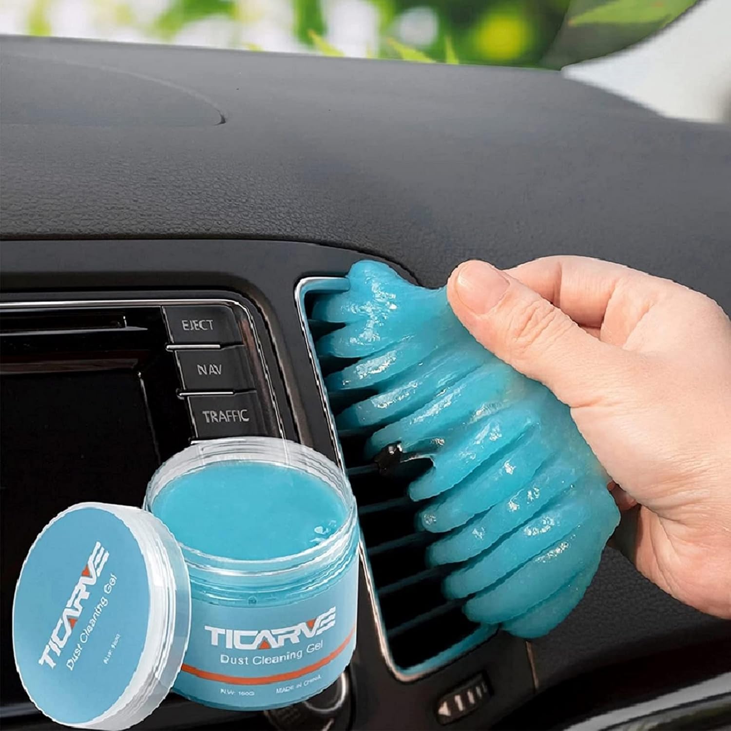 TICARVE Cleaning Gel for Car Detailing Putty Auto Cleaning Universal Dust Cleaner for Laptops, Printers, Cameras,Keyboard