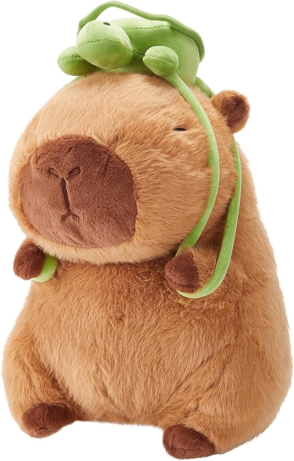 Capybara Plush, 25 cm Capybara Figures, Capybara Gifts for Adults and Kids, Ultra Soft Stuffed Animals Toy, Capybara Plush Doll for Birthday Gifts, Cute Plush Animal for Decor