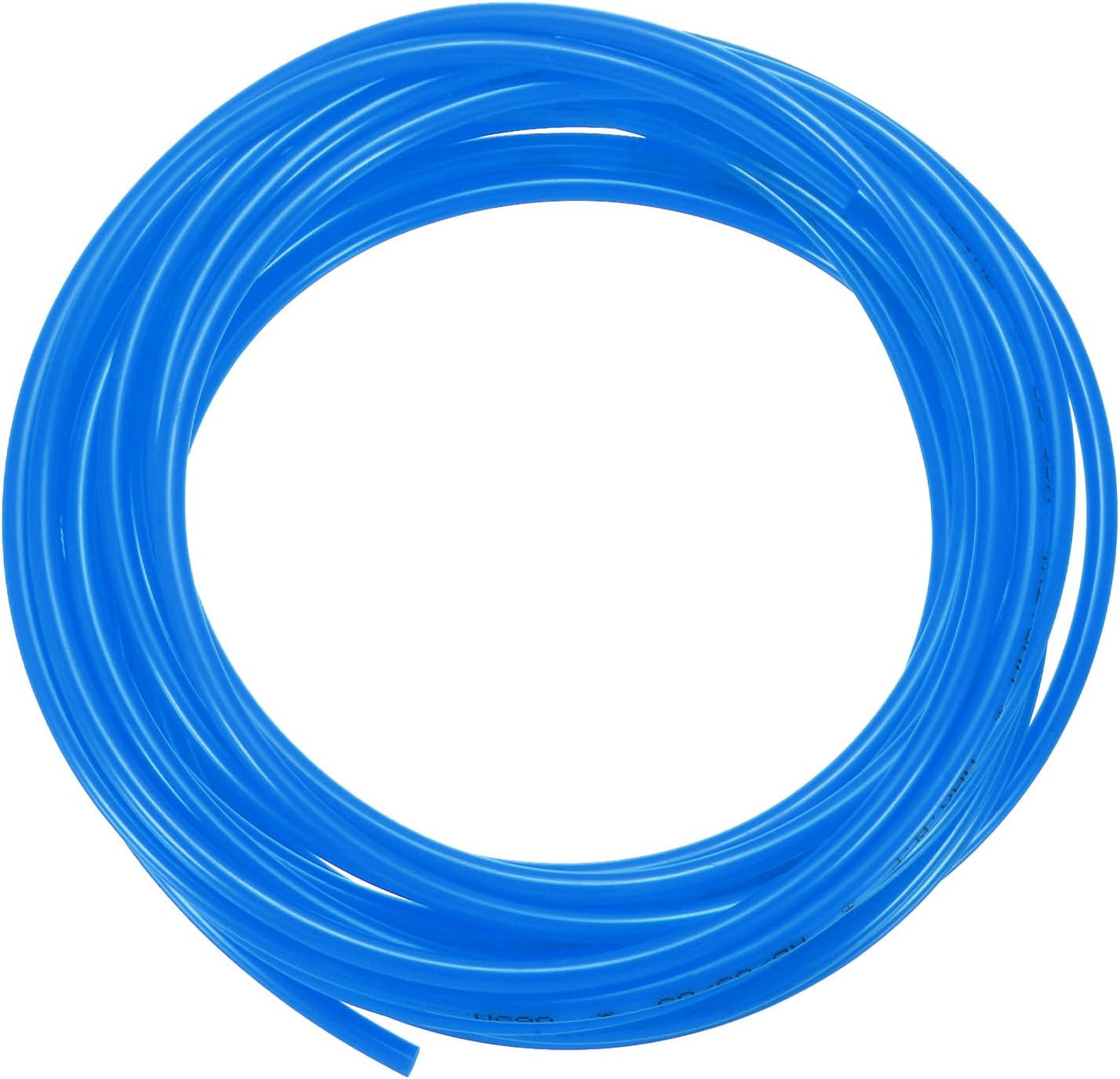 sourcing map Pneumatic Tubing Pipe Pu Hose 4mm OD x 2.5mm ID 5 Meters(16.4 FT) Air Compressor PU Polyurethane Line Hose Tube for Air Compressor Water Fluid Transfer, Blue