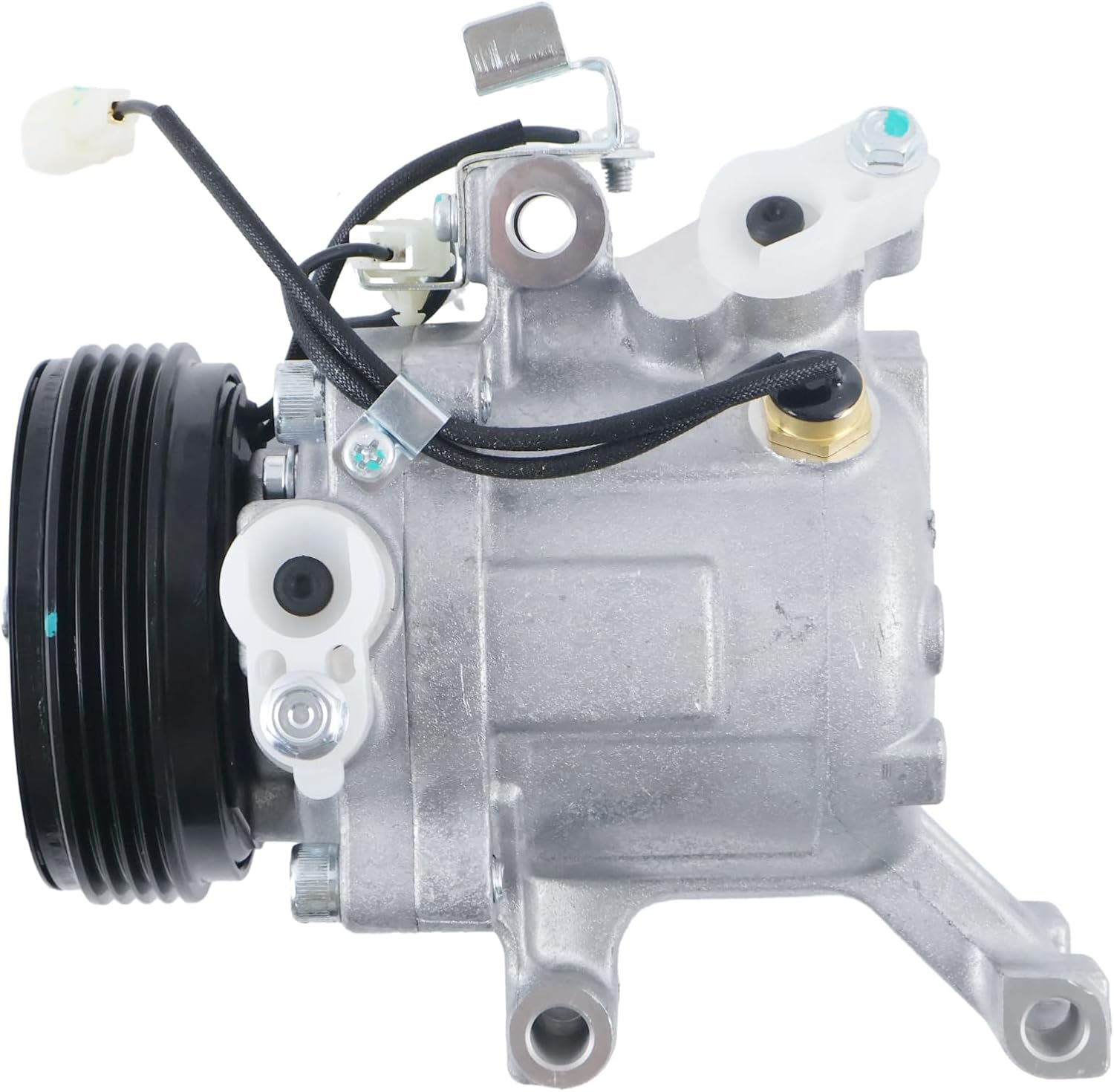 12V Air Conditioning AC Compressor SV07C 88320-B4010 88320-B1020 Compatible with Toyota Passo for Daihatsu Terios Sirion 1.0L 1.3L