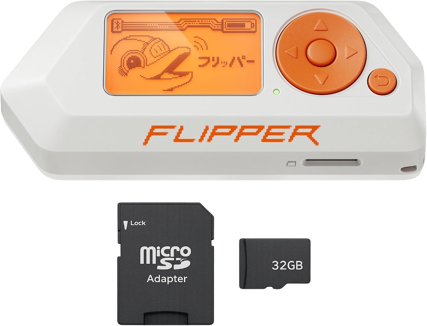 Flipper Zero Starter Kit - Flipper Zero | 32 GB MicroSD Card | Portable Multifunction Device for Technology Enthusiasts