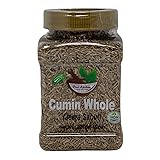 Desi Kitchen Spices All Natural | Salt Free | Vegan | NON GMO | Cumin Whole (Jeera Sabut) 227gm (8 oz)