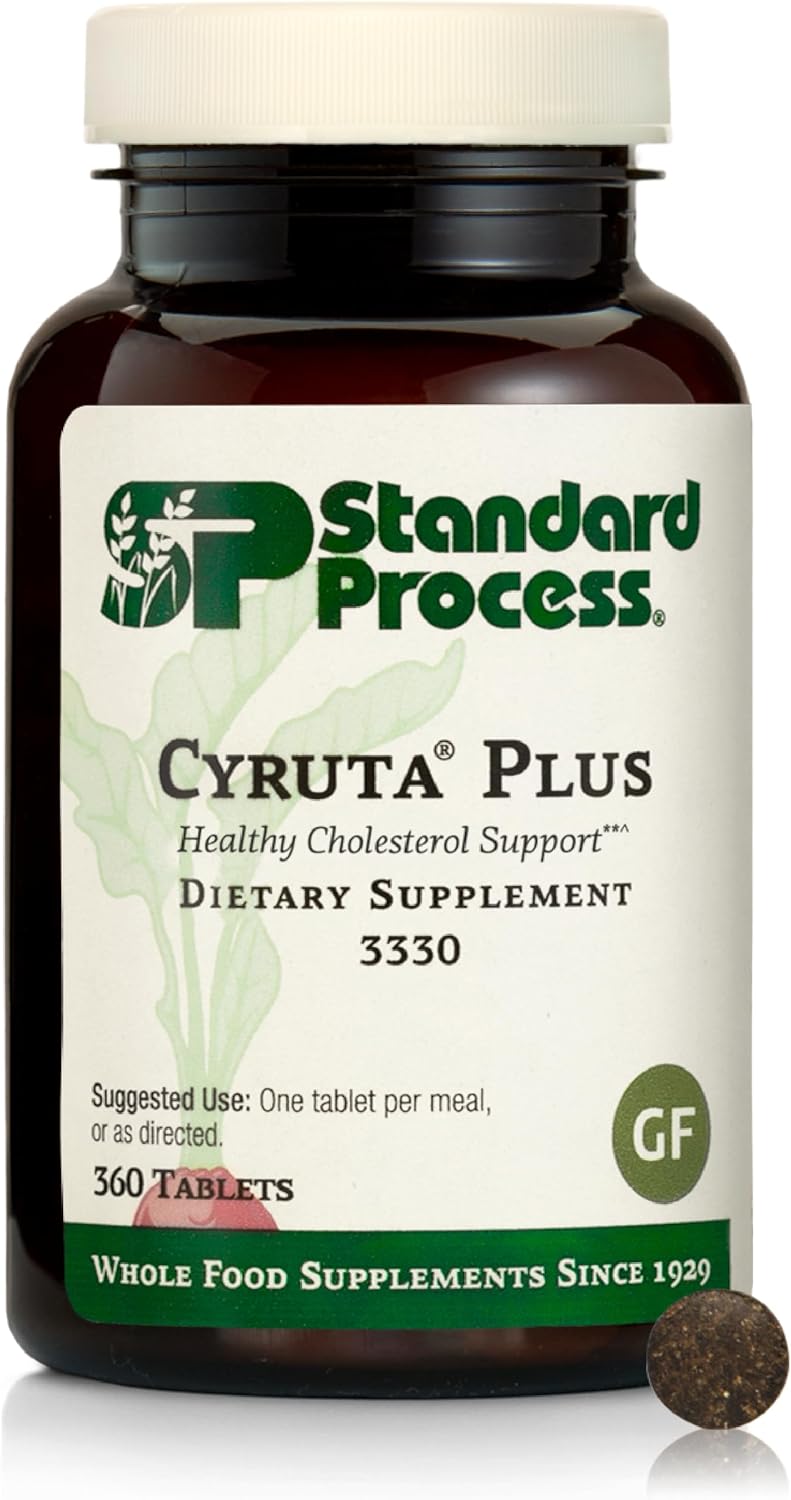 Standard Process Inc. Cyruta Plus - Whole Food Supplements, Immune Support, Heart Health with Ascorbic Acid, and Oat Flour - 360 Tablets