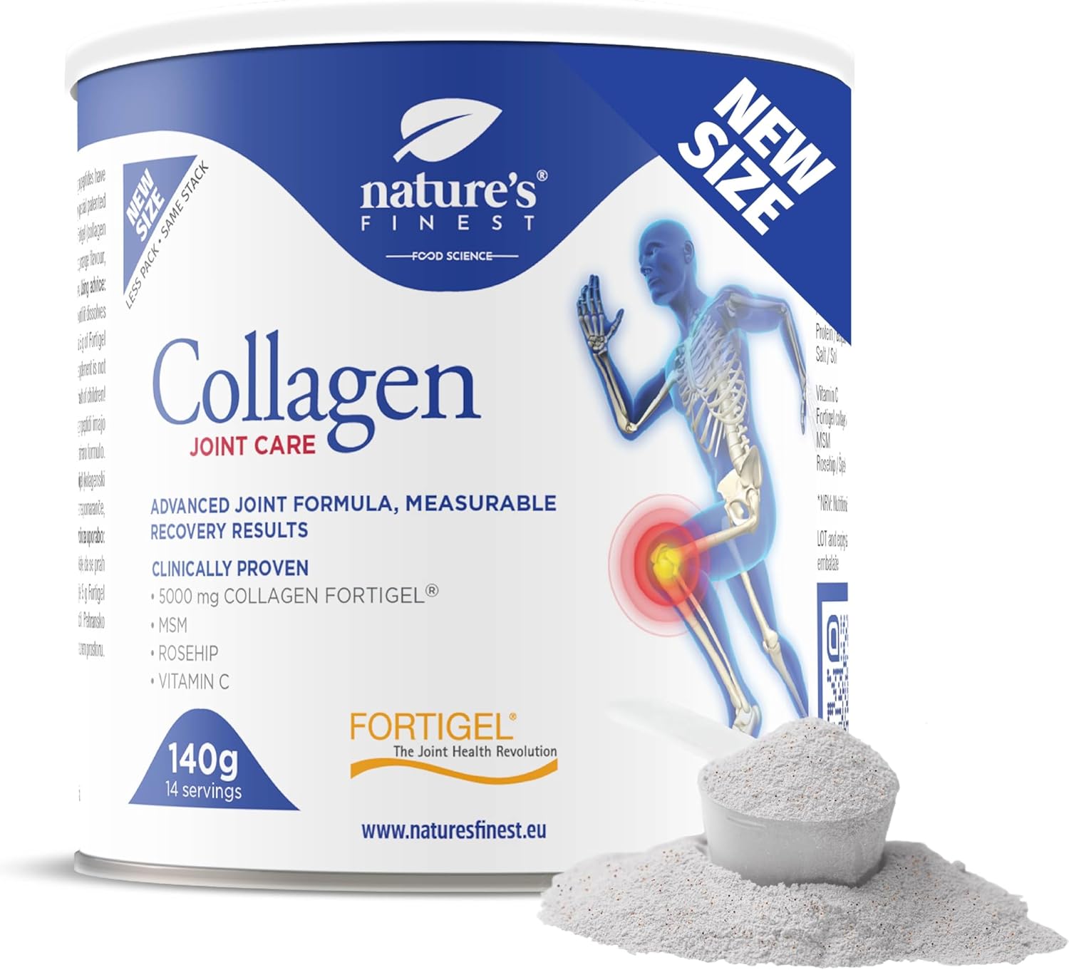 Nature's Finest by Nutrisslim Collagen JointCare: Type 2 Collagen for Joints - Premium Joint Pain Relief with Fortigel - Hydrolyzed Collagen Peptides, Improved Mobility & Cartilage Support