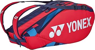 YONEX Pro Racquet Tennis Bag (9 Pack) Scarlet