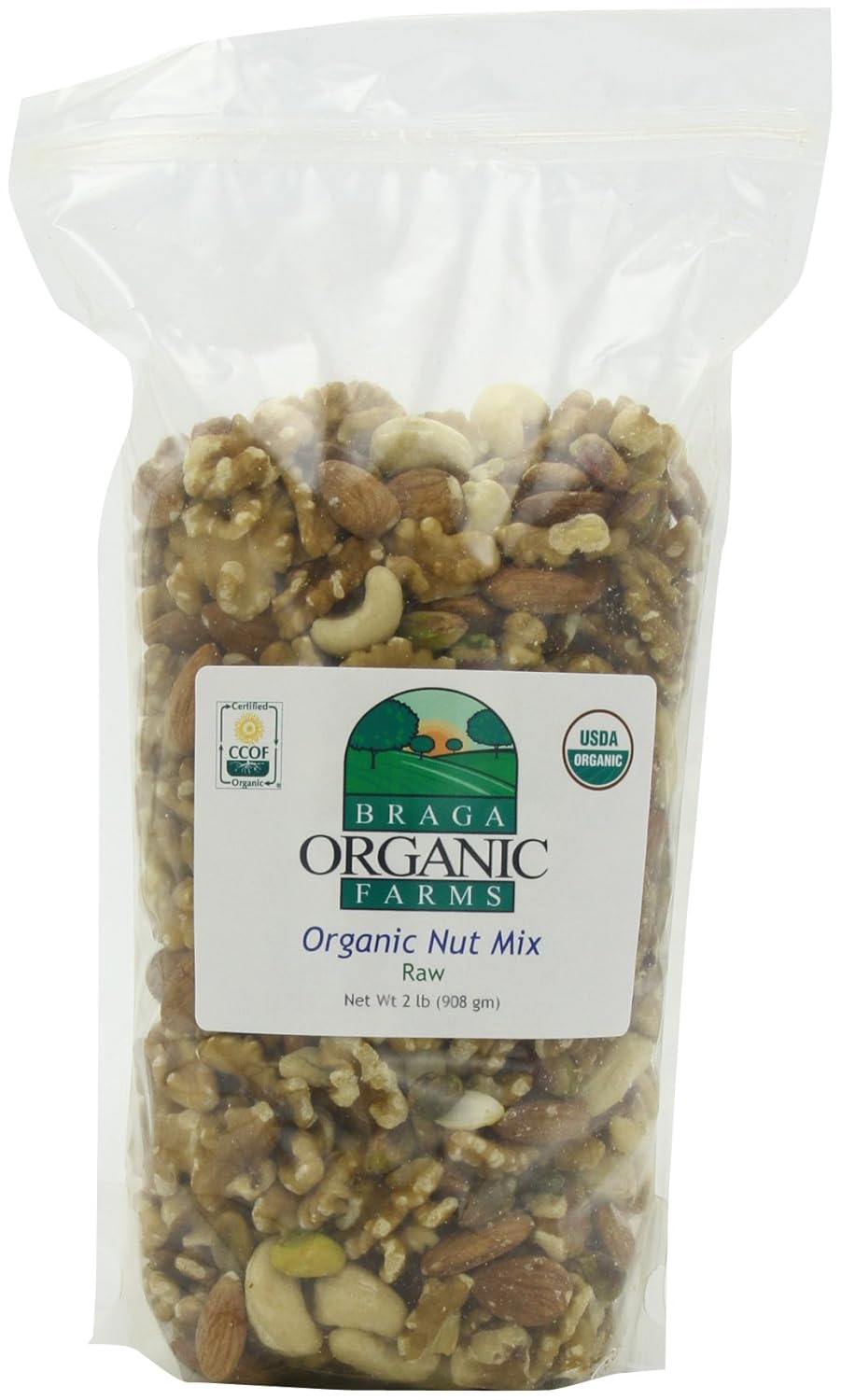 Braga Organic Farms Organic Nut Mix 2 lb. bag