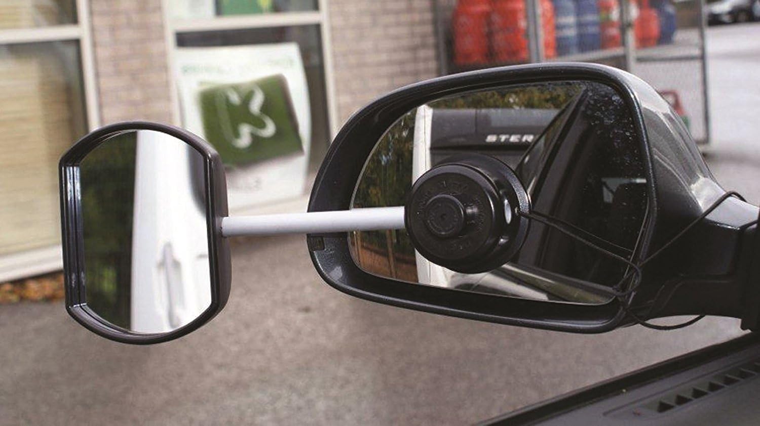 Streetwize Accessories Leisurewize - Car Stick-On Towing Mirror - Convex Mirror - Blindspot Mirror/Caravan Mirror (LWACC36)