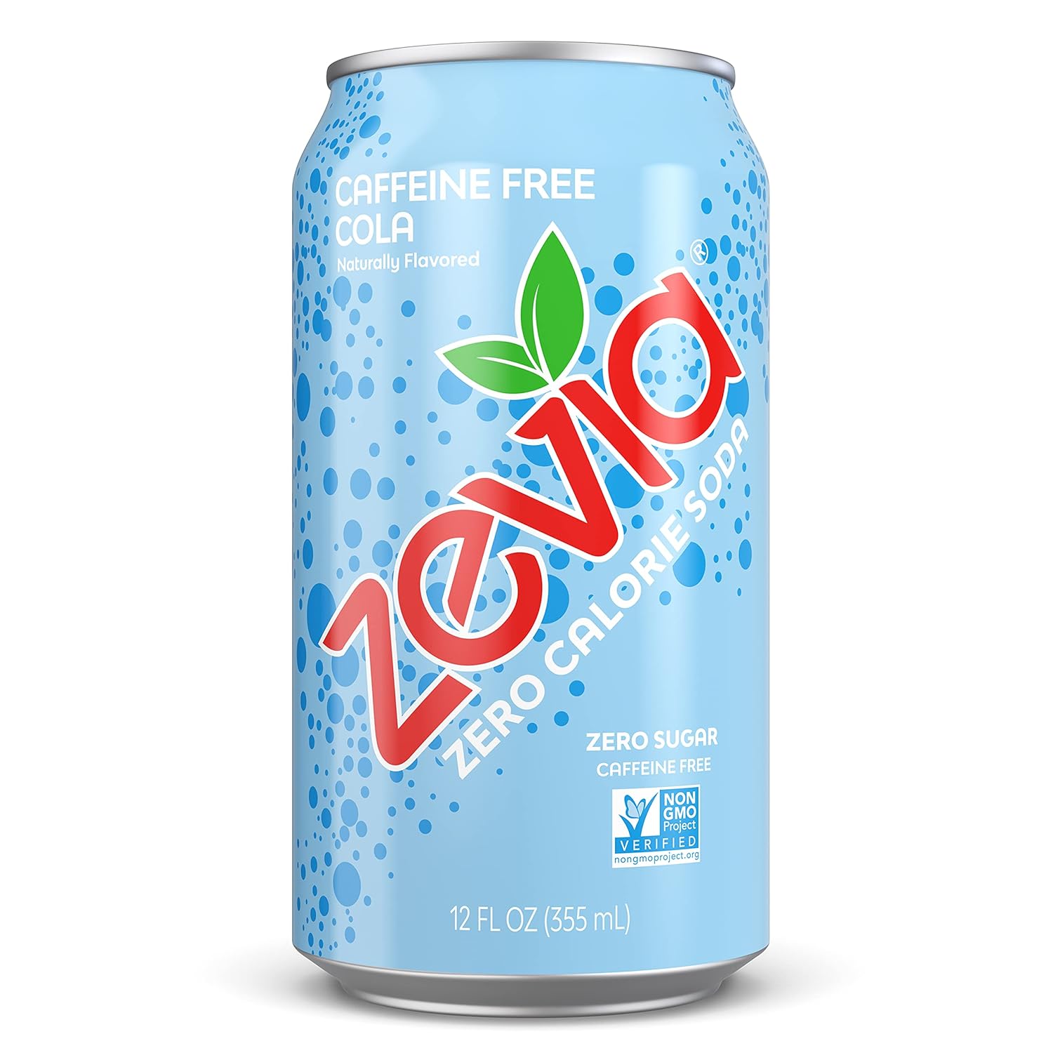 Zevia All Natural Soda, Caffeine Free Cola, 12-Ounce Cans (Pack of 24)