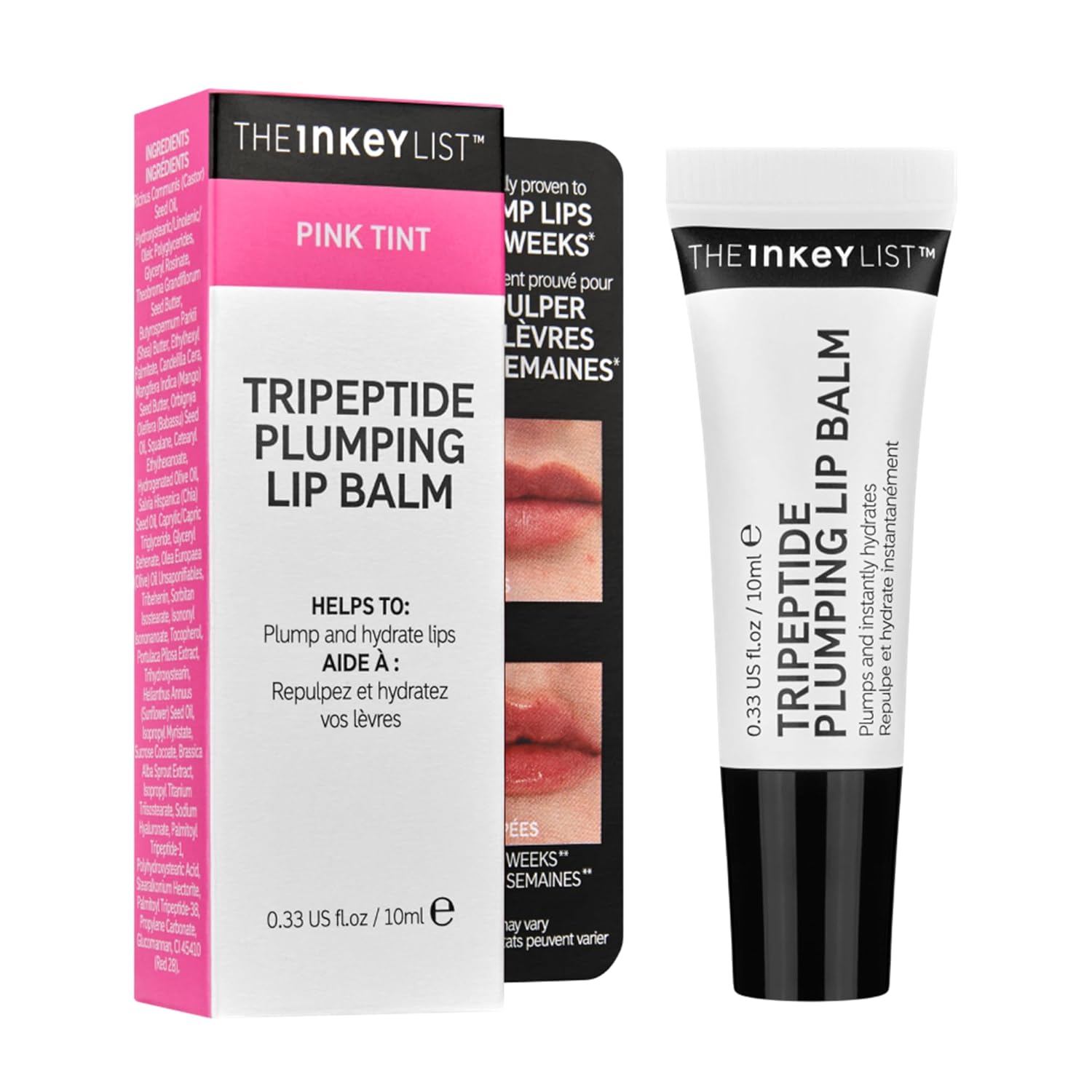 Tripeptide Plumping Lip Balm, Pink, 10ml