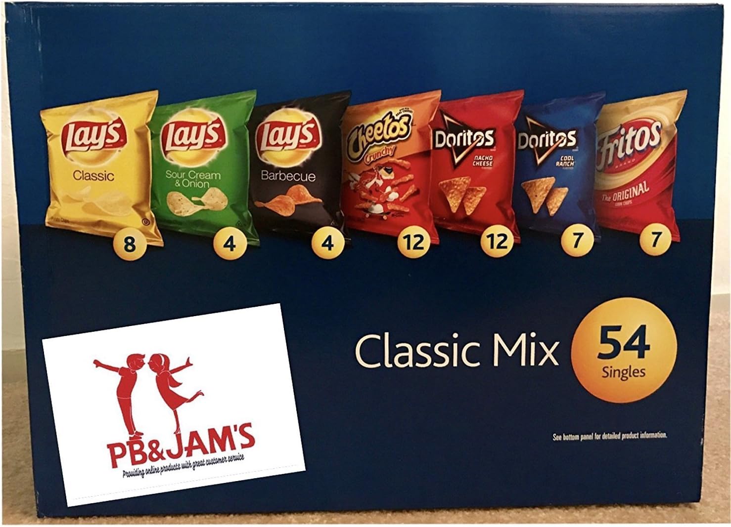 Frito Lay Classic Mix Variety Chips, 54 Bags by Frito Lay