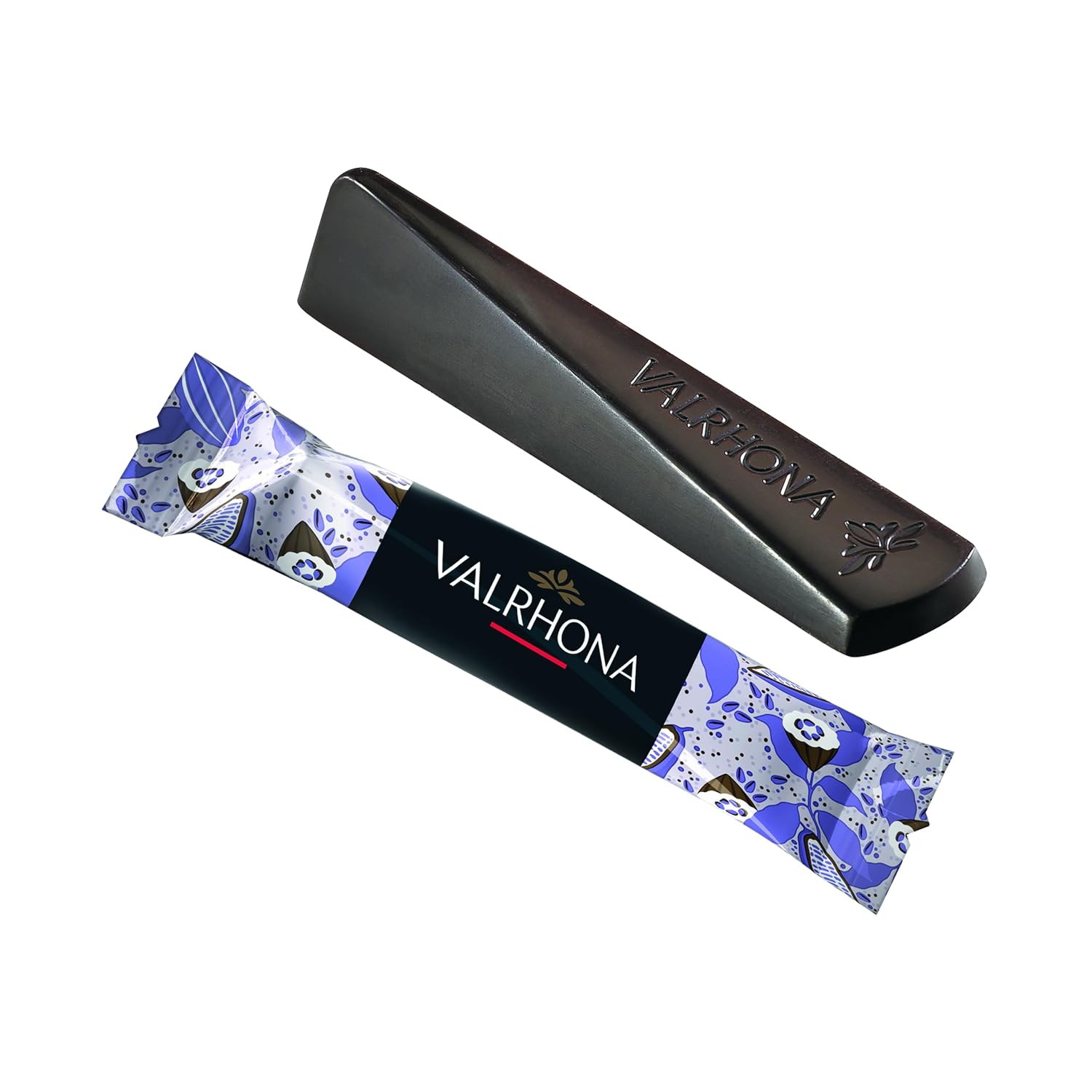 Valrhona 61% Cocoa Dark Chocolate Sticks, Elegant Pairing for Coffee and Tea, Lingering Sweet Bitterness, Sensory Experience, French Gourmet Delight, 244 Pieces