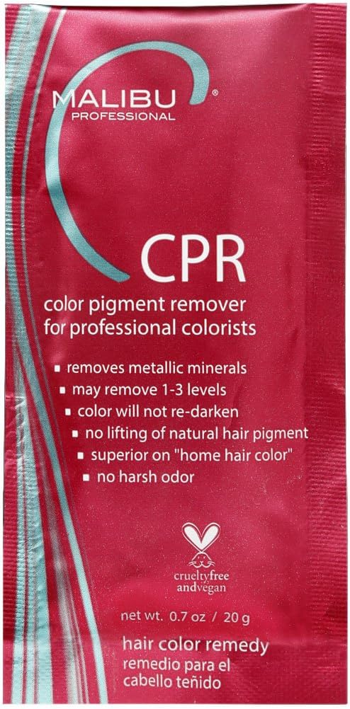 MALIBU C CPR Color Pigment Remover 1 packet .7 oz by Malibu Wellness