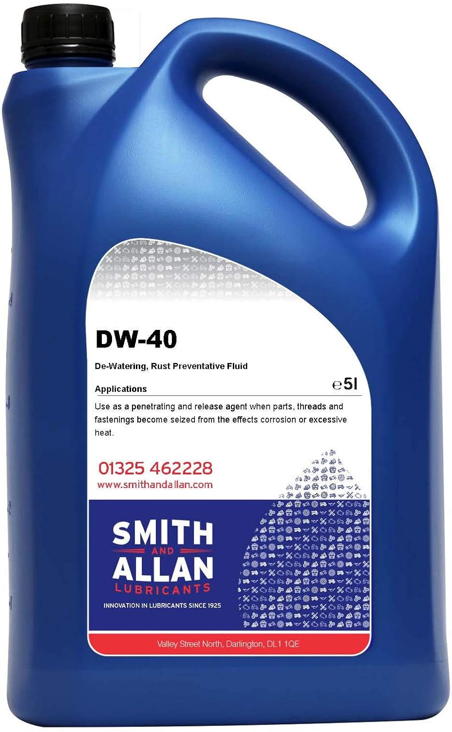 Smith & Allan De-Watering 40 (DW40) WD40 5 Litre 5L