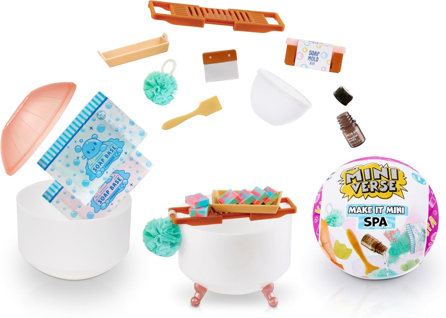 MGA's Miniverse Make It Mini Spa Series 1 - Mini - DIY Spa Products that Really Work - NOT EDIBLE - Collectibles for Teens, Adults, Collectors and Kids