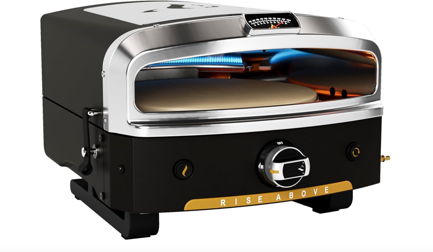 Halo Versa 16 Propane Gas Outdoor Pizza Oven with Rotating Cooking Stone | Portable Appliance for all Outdoor Kitchens