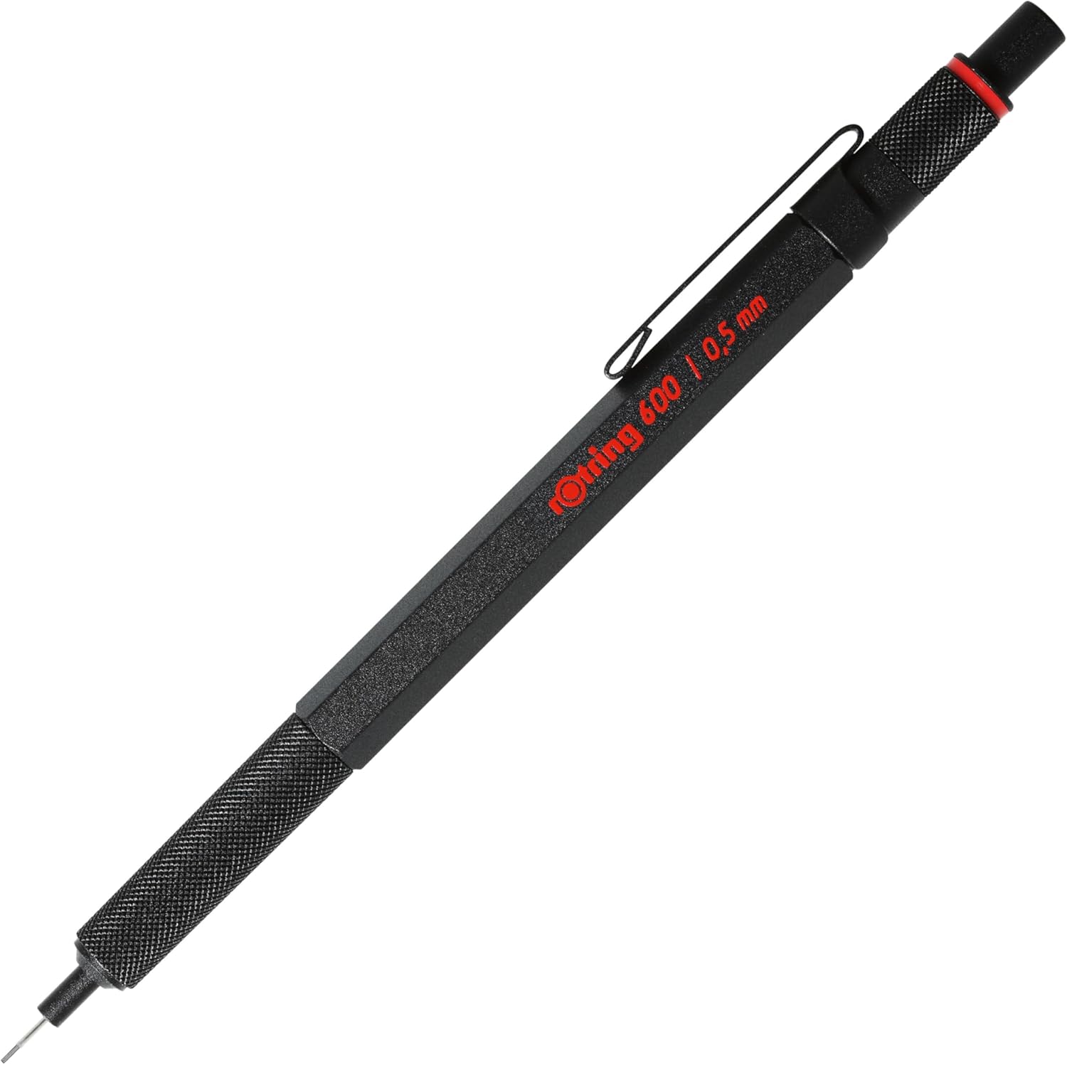 Rotring 600 Mechanical Pencil, 0.5 mm, Black - Perfect for Writing, Drafting, Engineering, Architecture Professionals