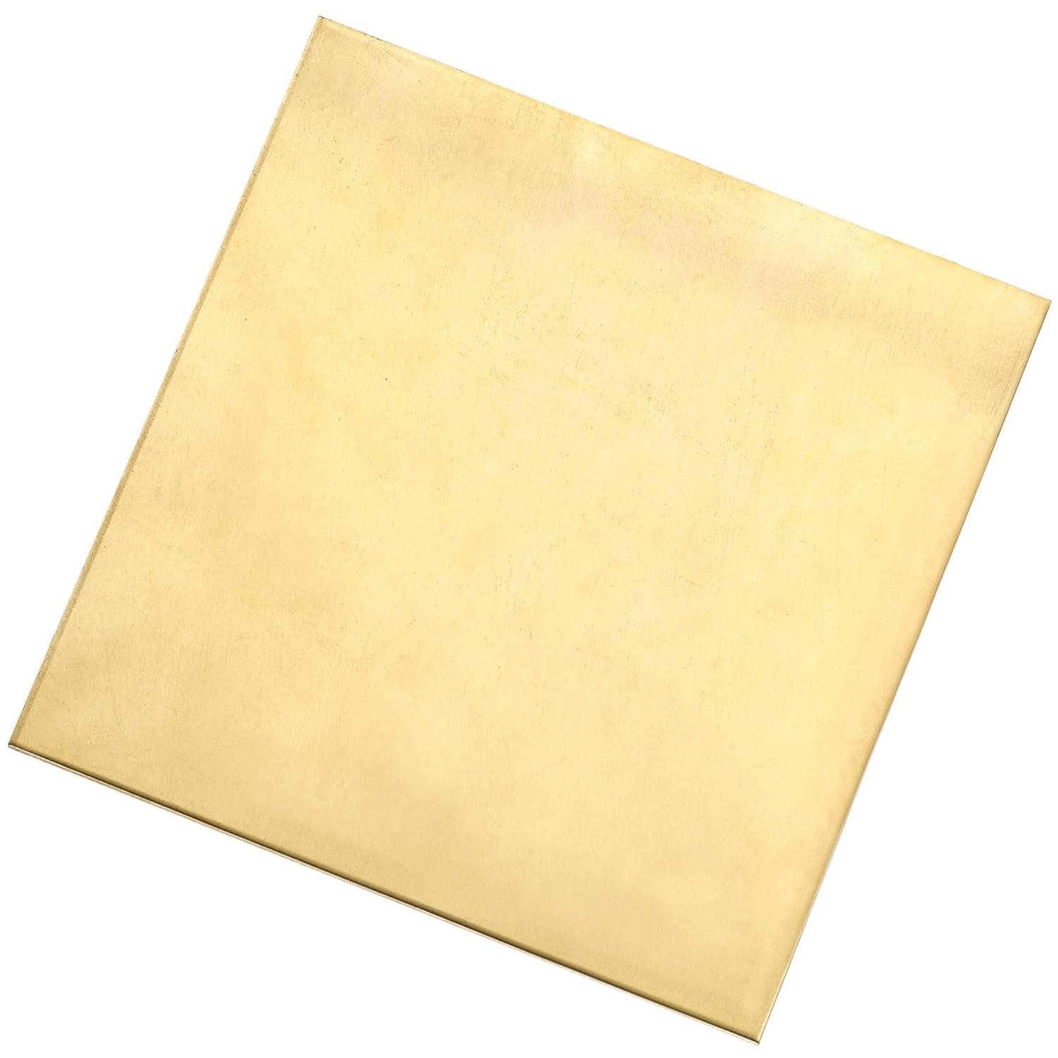 1Pcs H62 Brass Sheet, 100mm x 100mm x 1mm Metal Sheet Brass Plates for DIY Crafts, Electrical, Repairs, Industry