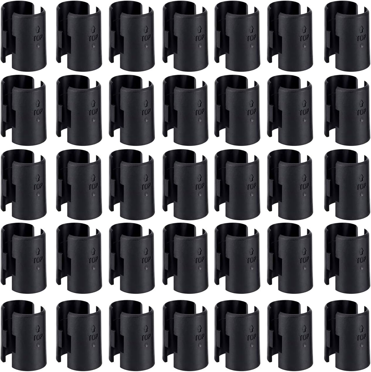 Wire Shelf Clips - 50Pack Wire Shelving Shelf Lock Clips for 1" Post Shelvings