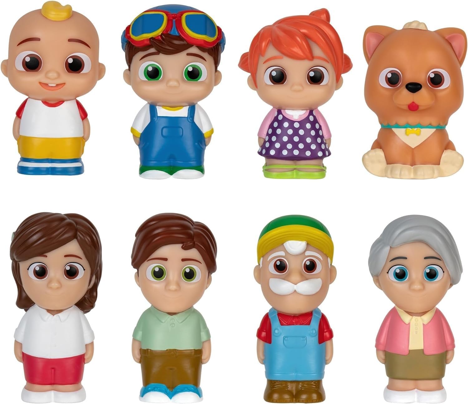 CoComelon Figures, Multicolor, 8 Pieces