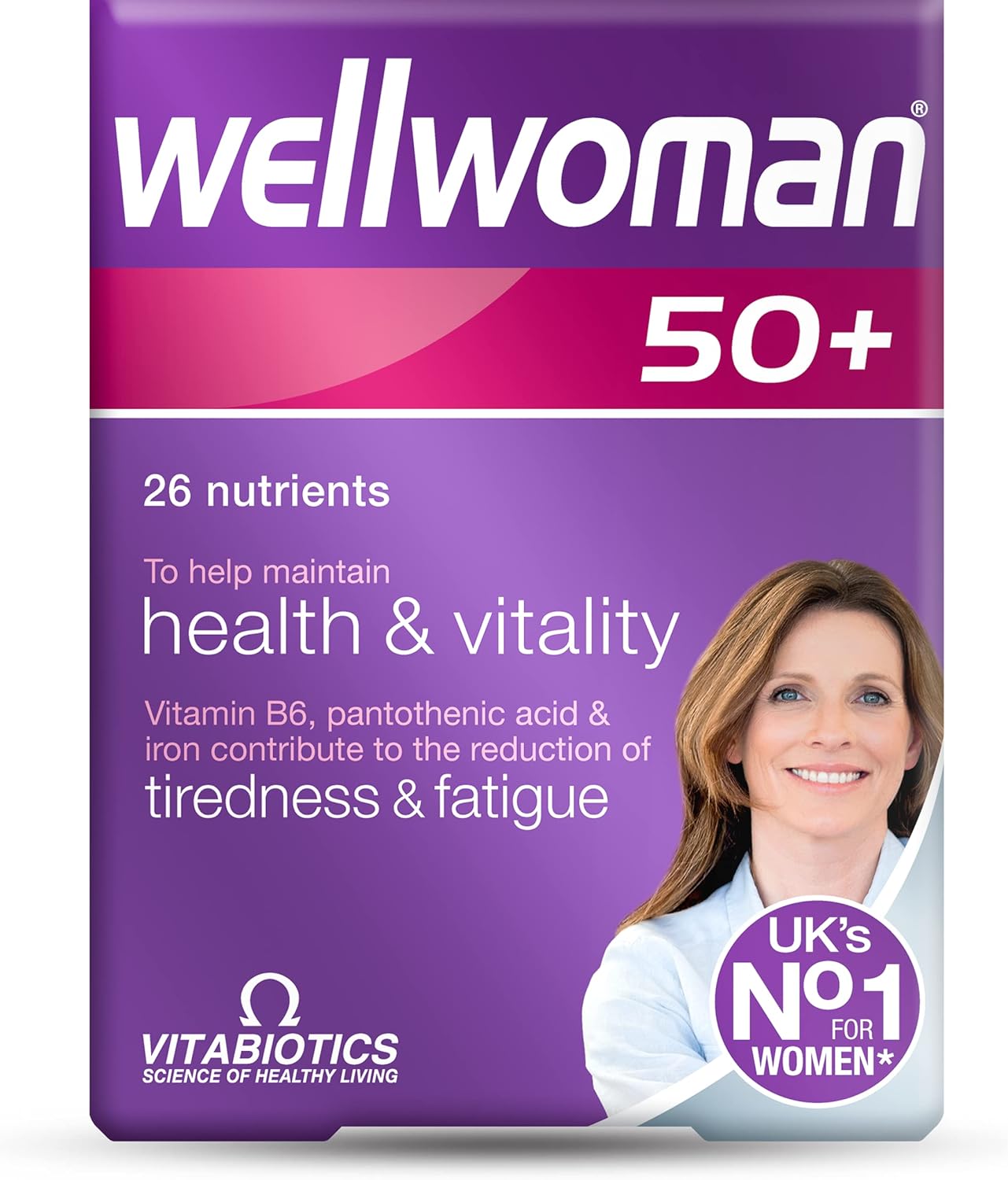 Vitabiotics 50+ 30 Tablets