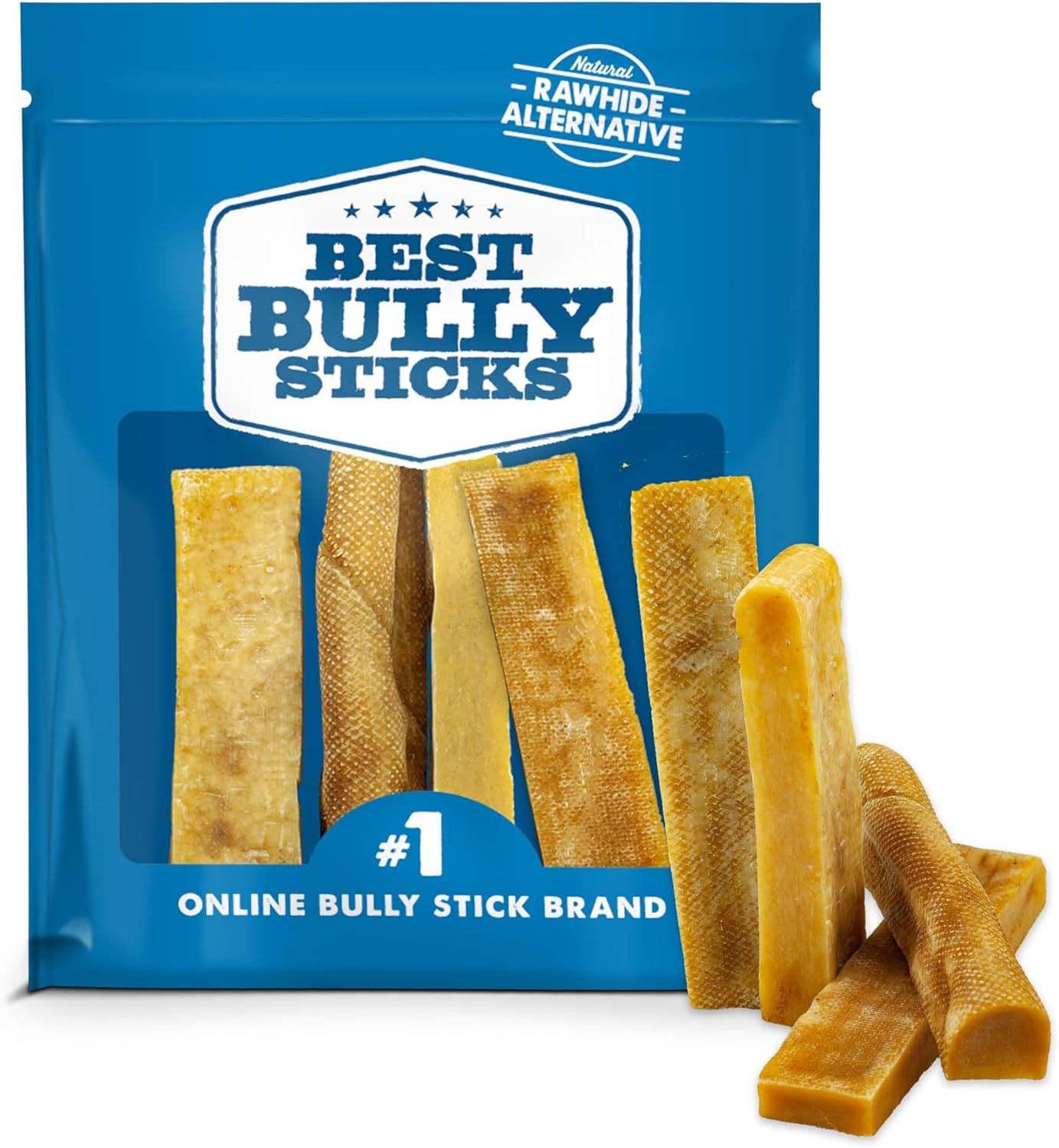 Best Bully Sticks Himalayan Yak Cheese for Dogs - Large 4 Count (Pack of 1) - Natural, No Lactose, Odor Free, Long-Lasting Snack