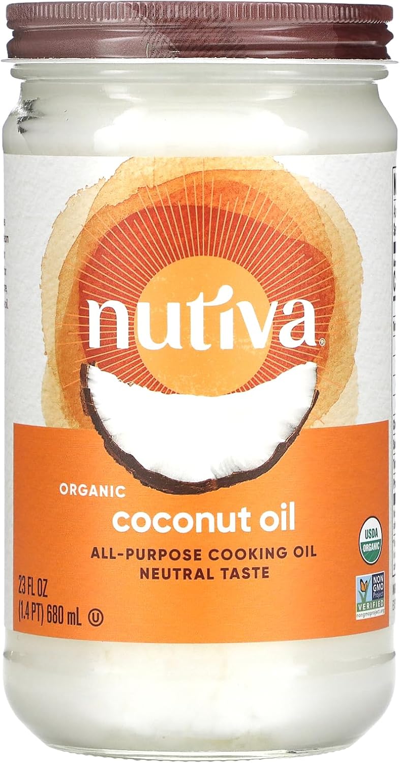 Nutiva Refined Coconut Oil, 23 Ounce